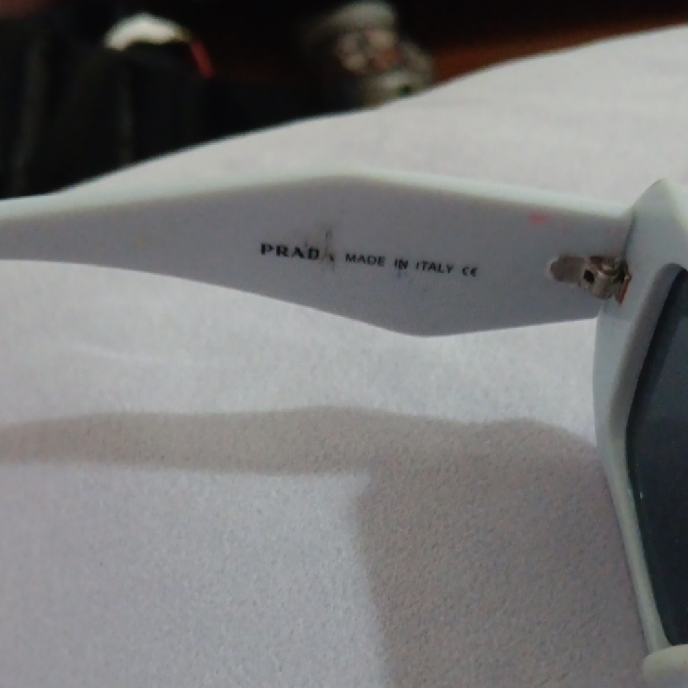 Prada Gray Sunglasses with Dark Lenses - Picture 4 of 10